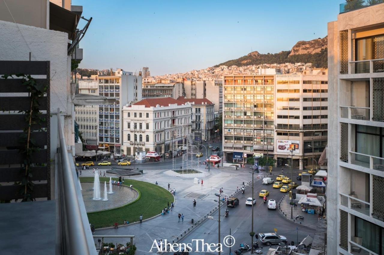 Athensthea Beta Luxury Penthouse Apt In Omonia Екстериор снимка