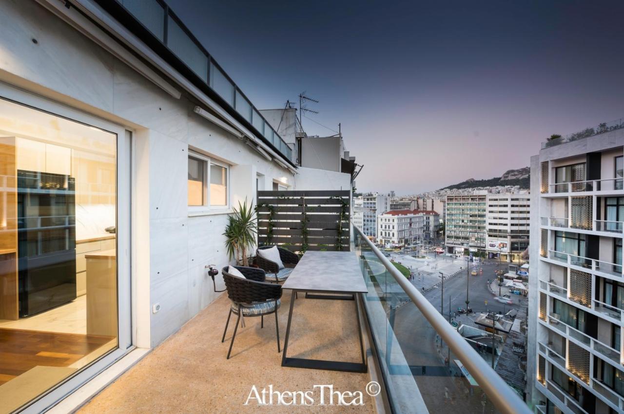 Athensthea Beta Luxury Penthouse Apt In Omonia Екстериор снимка